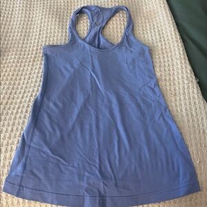 Lululemon Blue Racerback Tank Top